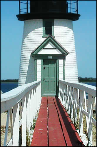 Lighthouse, Nantucket Harbor.